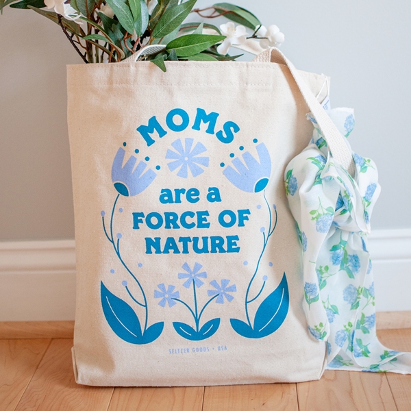 Alternate view: of Mom Nature  Tote