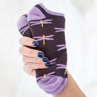 Maggie's Organic Cotton Dragonfly Socks