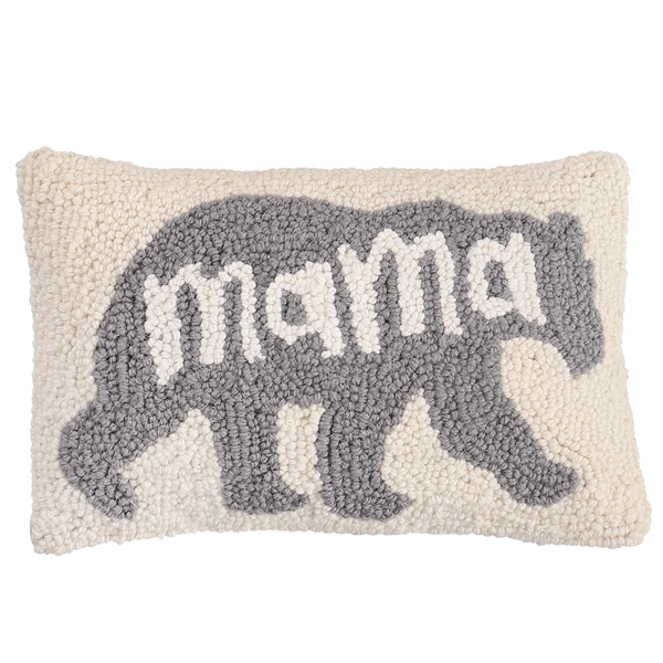 Alternate view: of Mama Bear Pillow