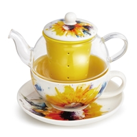 Sunflower Tea Pot Set - 455089