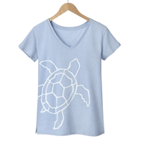 Big Sea Turtle Recycled Tee - 653087