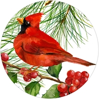 Cardinals in Branches Envelope Seal - NWF10704S