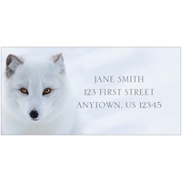 Arctic Fox Address Label - NWF10718AL