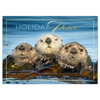 Otter Raft Holiday Cards - NWF10725
