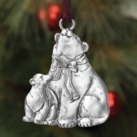 Polar Bears Plant a Tree Ornament - 500152