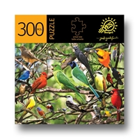 Colorful Birds Puzzle - 820089