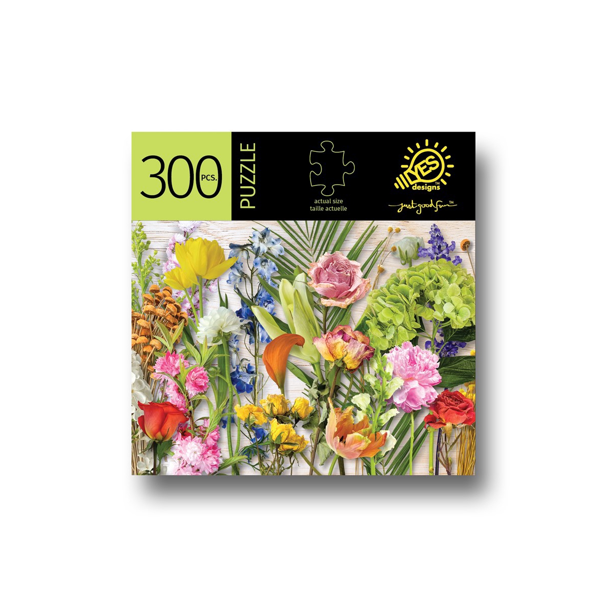 Bright and Beautiful Flowers Puzzle