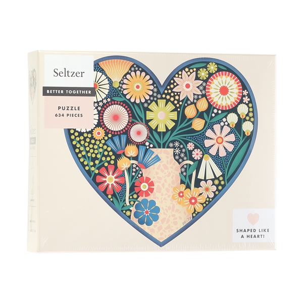 Alternate view: of Floral Heart Puzzle