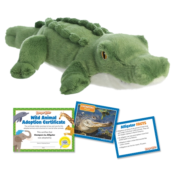 Alternate view: of Ranger Rick Eco-Friendly Adoption Kit - Alligator