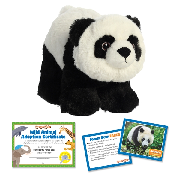 Alternate view: of Ranger Rick Eco-Friendly Adoption Kit - Panda