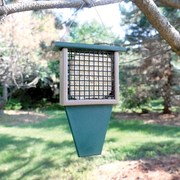 Alternate view: of Suet Holder with Tail Prop