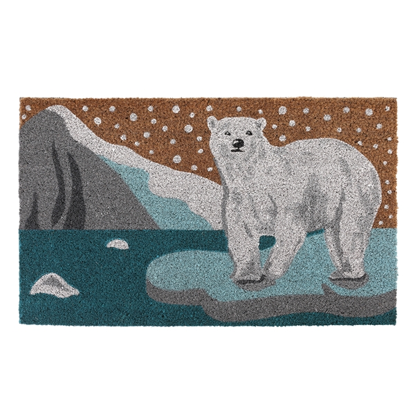 Alternate view: of Polar Bear Doormat