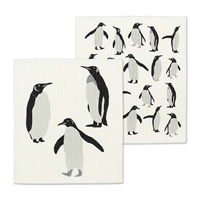 Penguin Family Swedish Dish Cloth Set - 449101