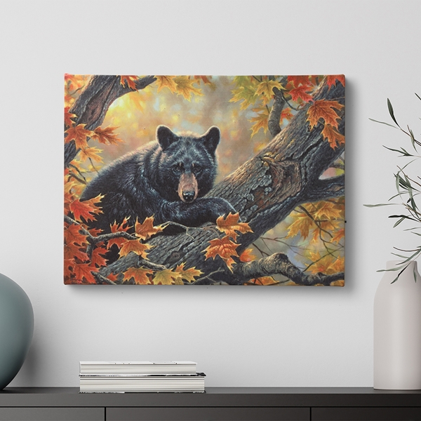 Alternate view:ALT4 of Light-up Bear Canvas Print