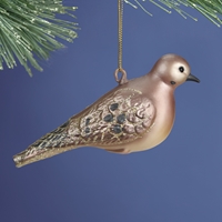 Dove Glass Ornament - 500138