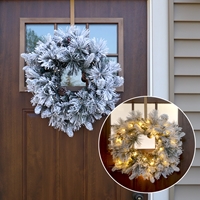 Frosted Pine LED Wreath - 550087