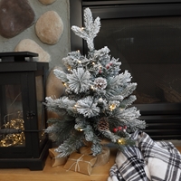 Frosted Pine LED Tree - 550088