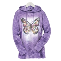 Brilliant Butterfly Hooded Tee - 600154