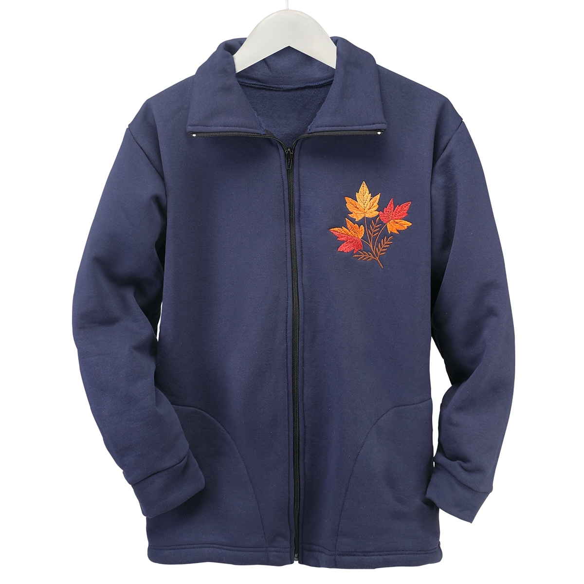 Autumn Leaves Full-Zip Sweatshirt
