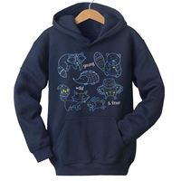 Wild and Free Youth Hoodie