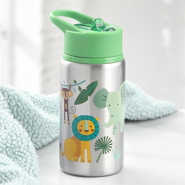 Alternate view: of Jungle Friends Stainless Steel Water Bottle
