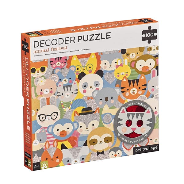 Alternate view: of Animal Festival Decoder Puzzle