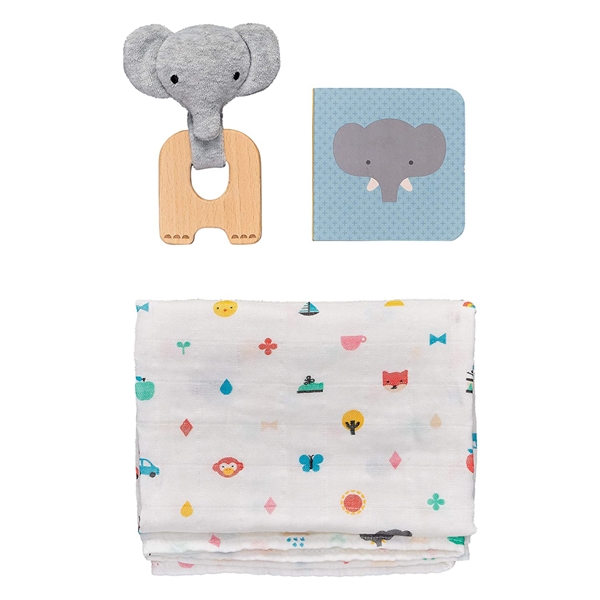 Alternate view: of Little Elephant Baby Gift Set