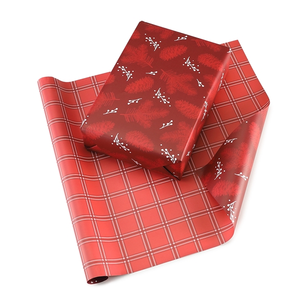 Alternate view: of Holiday Pine Wrapping Paper