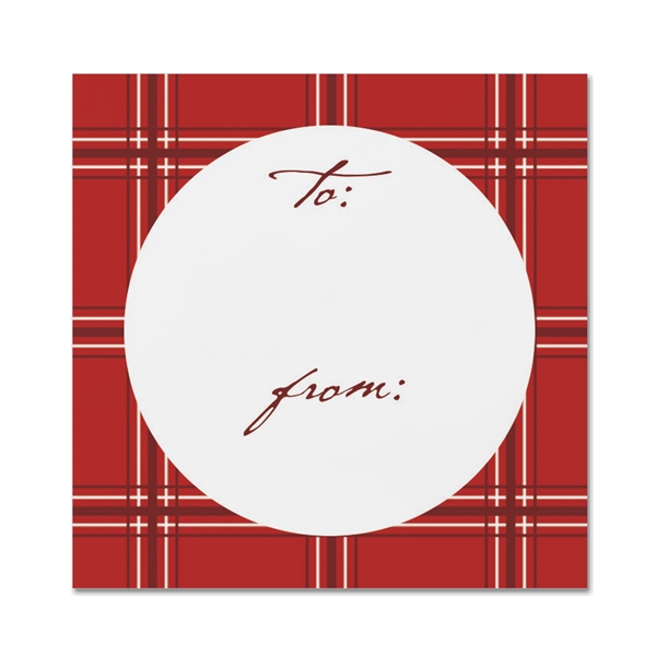 Alternate view: of Holiday Pine Gift Tag