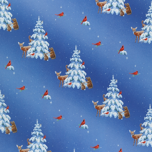 Alternate view:ALT1 of Forest Animals Wrapping Paper