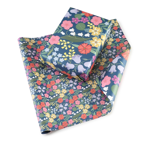 Alternate view: of Floral Wrapping Paper
