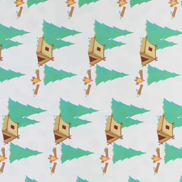 Alternate view:ALT2 of Ranger Rick Wrapping Paper