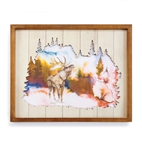 Moose Woodland 3D Wall Art - 470054M