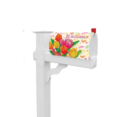 Tulips Mailbox Cover