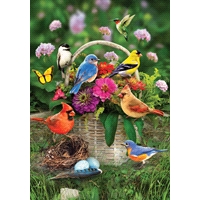 Songbird Basket Garden Flag - 270090