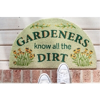 Gardeners Know All The Dirt Doormat - 410079