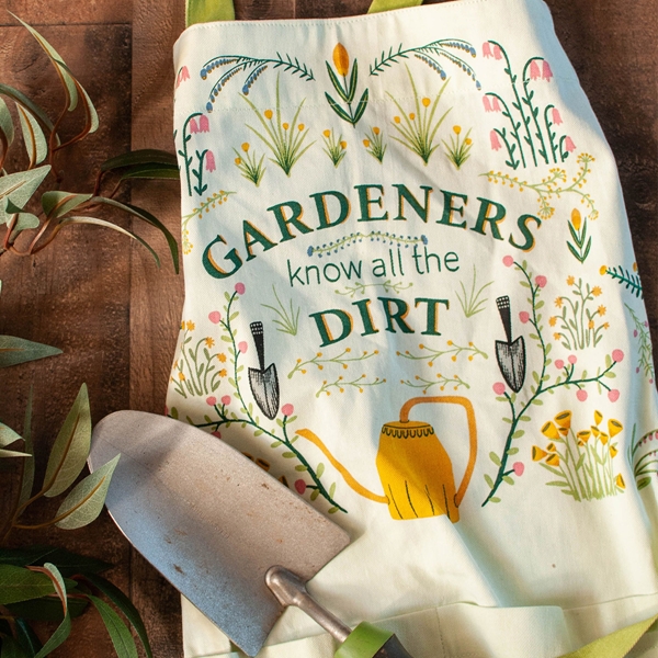 Alternate view: of Gardeners Know All The Dirt Apron