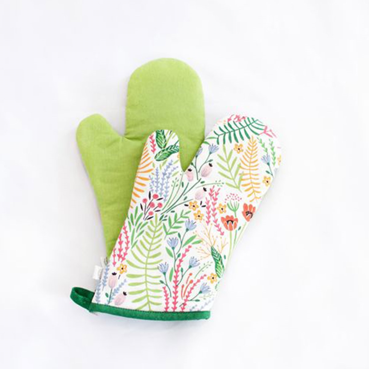 Bouquet Oven Mitts Set