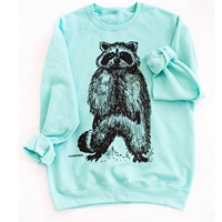 Raccoon Crewneck Sweatshirt - 600177