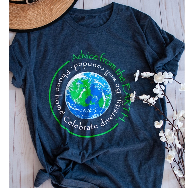 Alternate view: of Advice from the Earth Tee