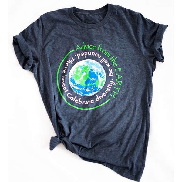 Alternate view:White of Advice from the Earth Tee