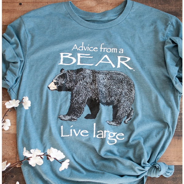 Alternate view: of Advice from a Bear Tee
