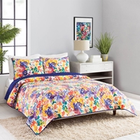 Garden In Bloom Quilted Comforter Set - 439016