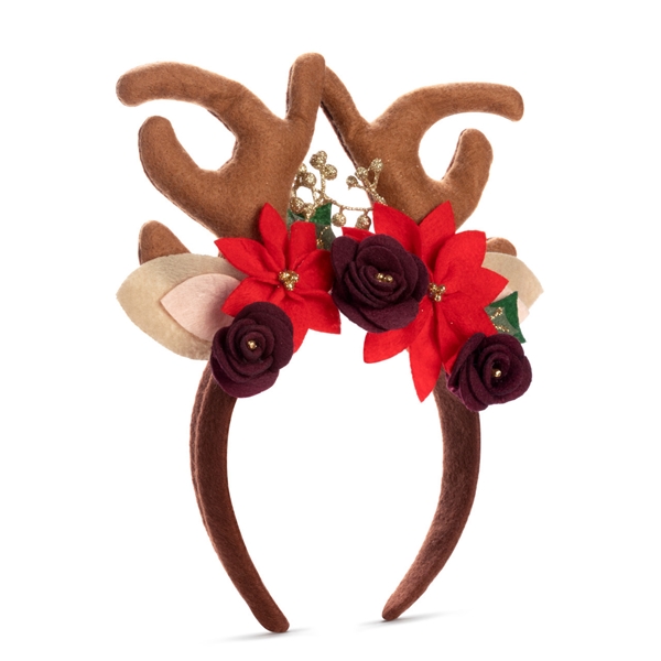 Alternate view:ALT2 of Reindeer Headband