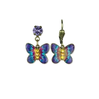 Butterfly Multicolored Earrings - 360009