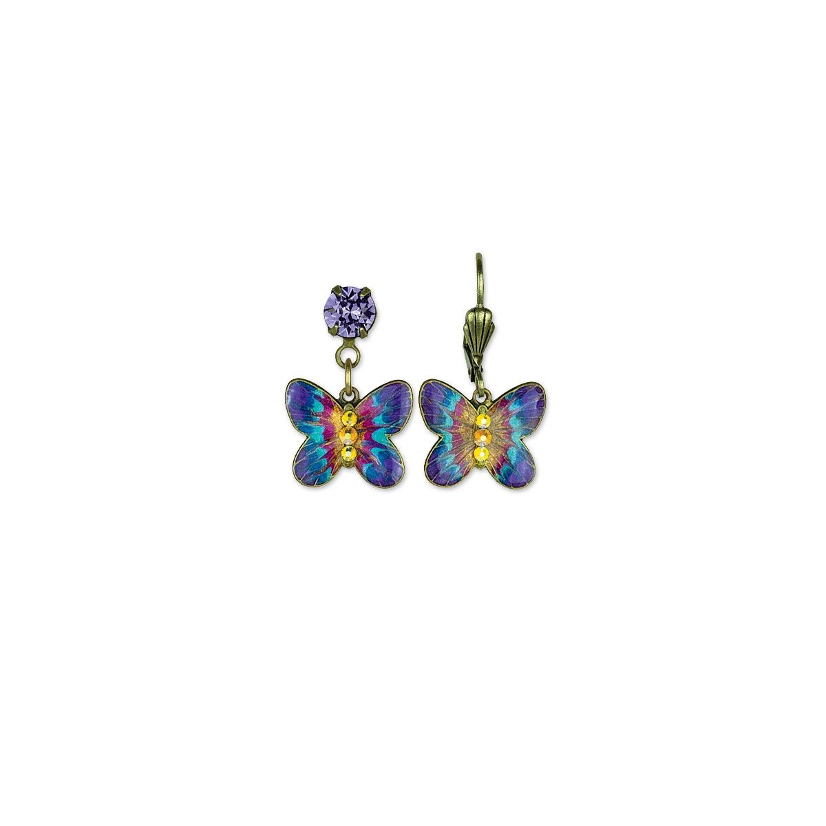 Butterfly Multicolored Earrings