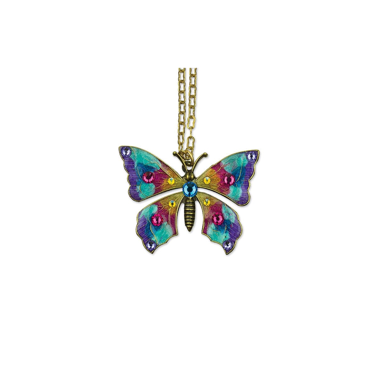 Butterfly Multicolored Necklace
