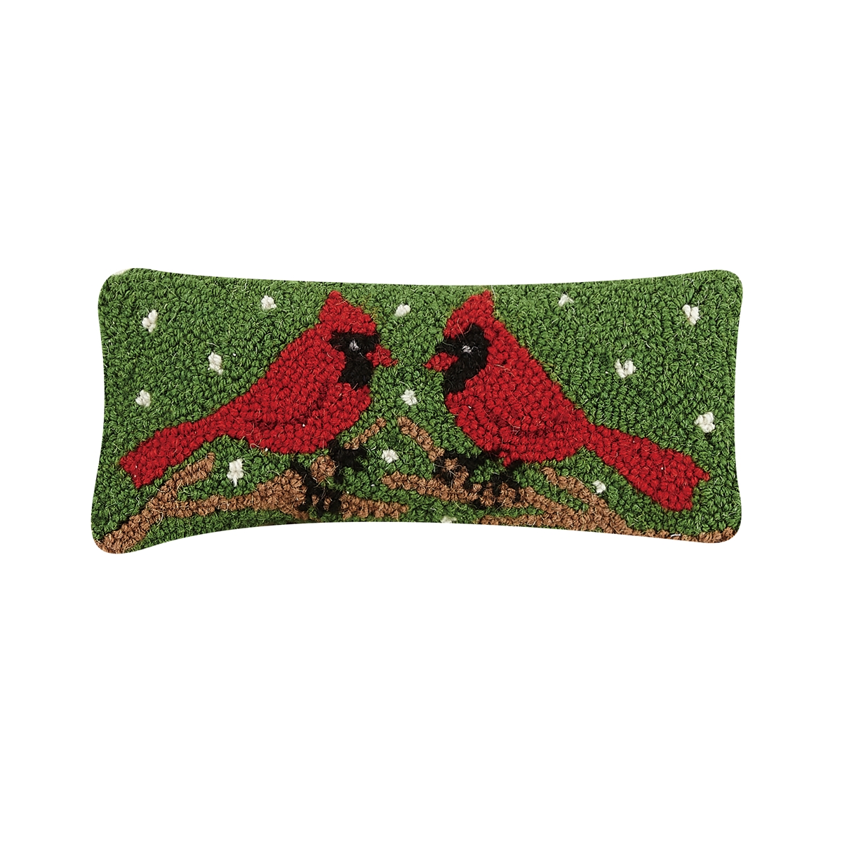 Two Cardinals Hook Pillow