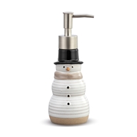 Snowman Ceramic Soap Pump - 480148