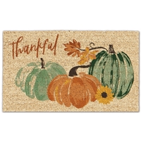 Thankful Pumpkins Doormat - NWF410088